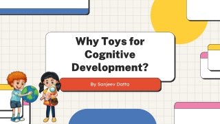 Why Toys for Cognitive Development?