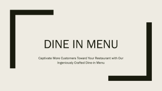 Captivate More Customers Toward Your Restaurant with Our Ingeniously