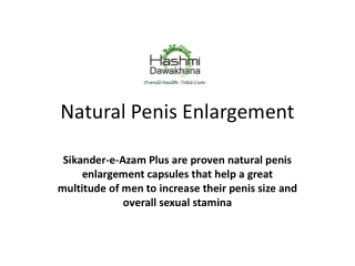 Sikander-e-Azam plus Capsule for GUARANTEED Enlargement