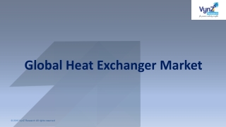 Heat Exchanger Market Report Share, Industry Growth and Forecast by 2027