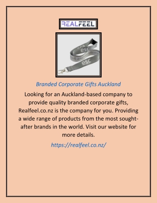 Branded Corporate Gifts Auckland