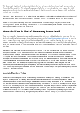 Minimalist Tattoo Vector Images Over 2,
