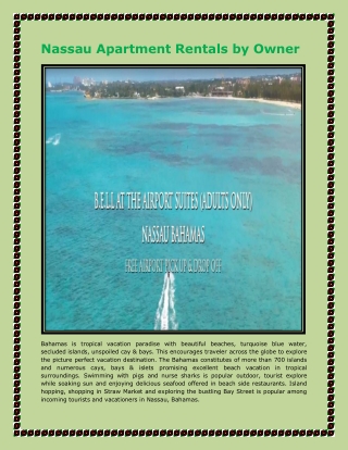 Nassau Apartment Rentals by Owner