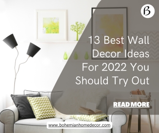 13 Best Wall Decor Ideas For 2022 You Should Try Out