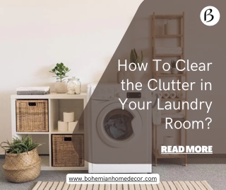How To Clear the Clutter in Your Laundry Room