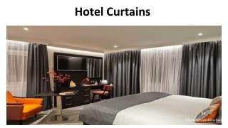 Hotel Curtains