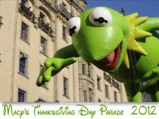 Macy's Thanksgiving day parade 2012