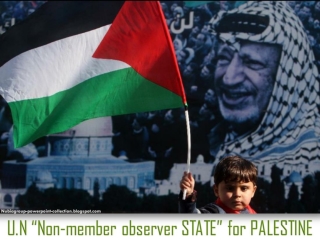 2012 Palestine become UN "Non-member Observer STATE"