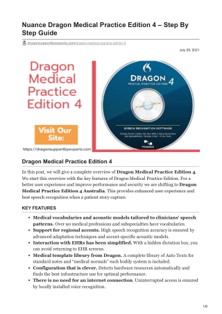 Dragon Medical Practice Edition 4