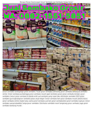 Ö88ᒿ-I55I-585I (WA) Gudang Grosir Sembako Surabaya Agen Sembako 24 Jam Terdekat