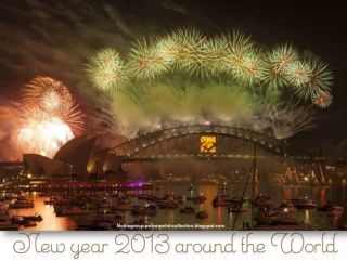 New Year 2013 celebrations Around The World