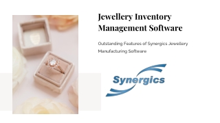 Jewellery Inventory Management Software