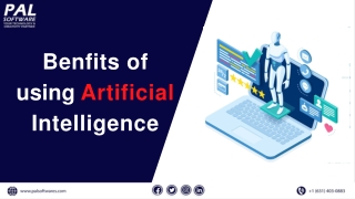 Benefits of Artificial Intelligence