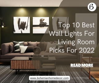 Top 10 Best Wall Lights For Living Room Picks For 2022