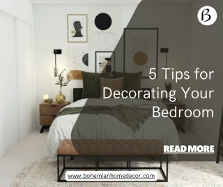 5 Tips for Decorating Your Bedroom
