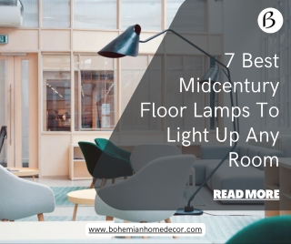 7 Best Midcentury Floor Lamps To Light Up Any Room