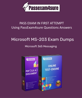 Accurate Microsoft MS-203 Dumps - Highly Planned Material