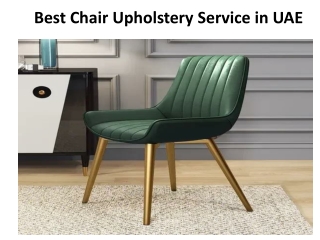 Best Chair Upholstery Service-uaeupholstery