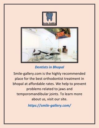 Dentists in Bhopal | Smile-gallery.com