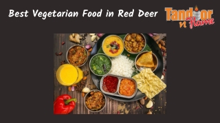 Best Vegetarian Food in Red Deer