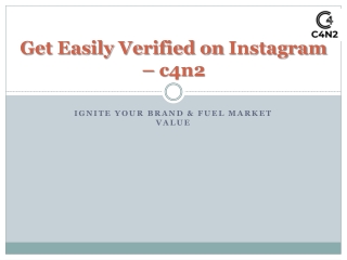 Get Easily Verified on Instagram - c4n2