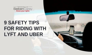 9 Safety Tips For Riding With Lyft And Uber