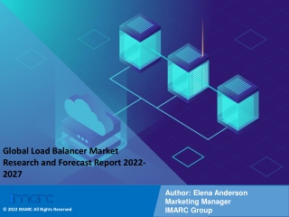 Load Balancer Market PDF: Research Report, Share, Size, Trends, Forecast by 2027