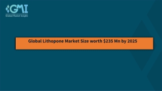 Lithopone Market Share 2022