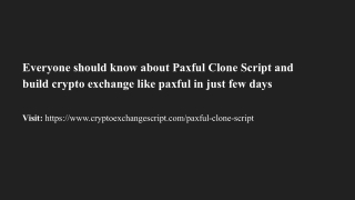 Paxful Clone Script Development Company - Coinjoker