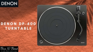 Denon Turntable  DP-400