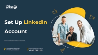 Set Up Linkedin Account - SEO Services