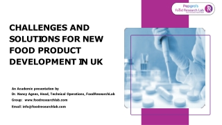 Challenges And Solutions For New Food Product Development In The UK