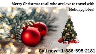 HolidayGlobes Christmas Flight Sale 2022