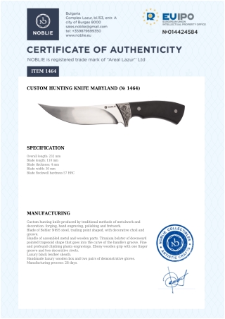 hunting knife