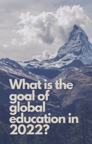 What is the goal of global education in 2022
