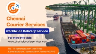 Leading International Courier Booking Service in Chennai