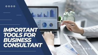 Important Tools For Business Consultant