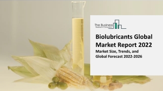 Biolubricants Market