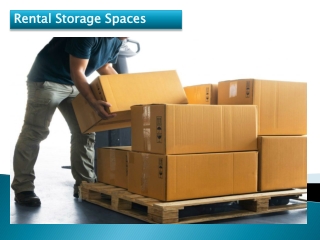 Rental Storage Spaces