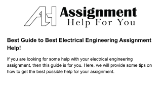 Best-guide-to-best-electrical-engineering-assignment-help