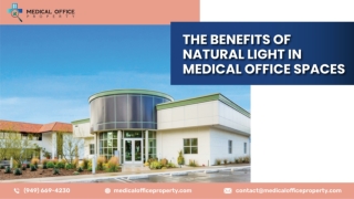 The Benefits Of Natural Light In Medical Office Spaces