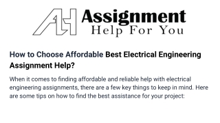 How-to-choose-affordable-best-electrical-engineering-assignment-help