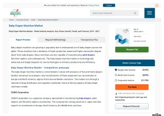 Baby Diaper Machine Market