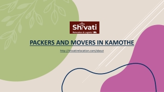 Packers and Movers in Kamothe