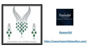 Hazoorilal