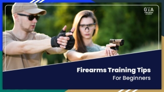 Firearms Training Tips For Beginners At Firearms Academy Ontario