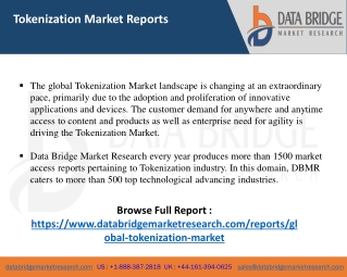 Tokenization Market