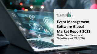 Event Management Software Global Market Size, Share, Industry Trends, By Organization Size, By End User, By Regional For