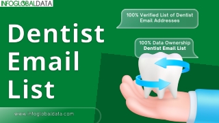 Dentist Email List | 100% Opt-In List of Dentists