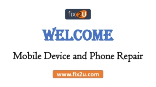 Welcome To Mobile Device and Phone Repair